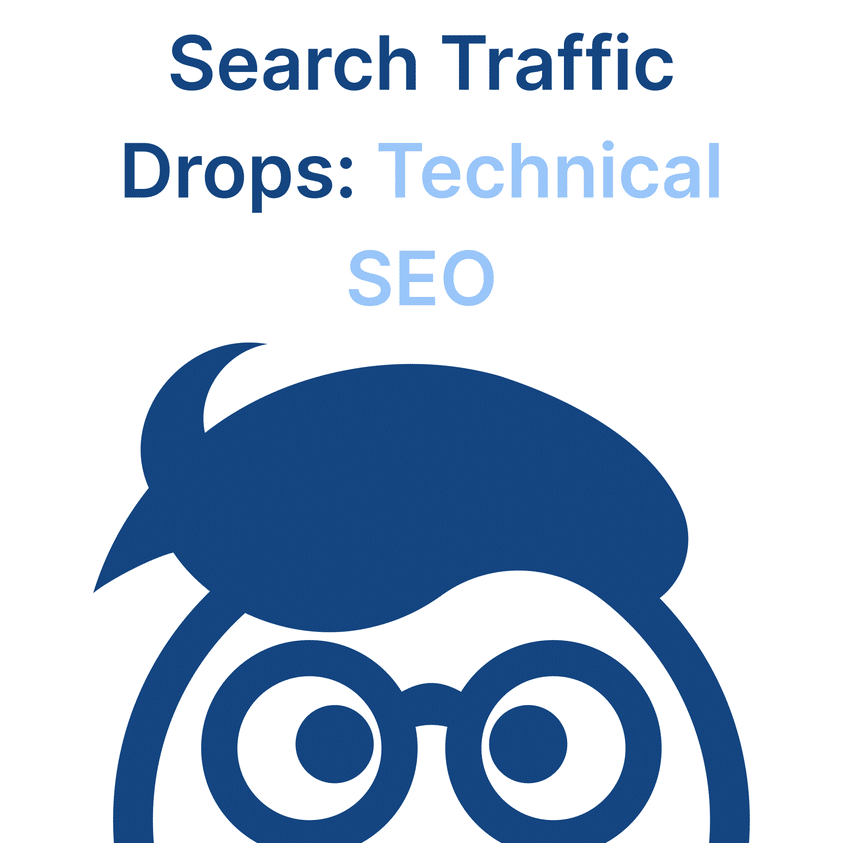 search traffic drops