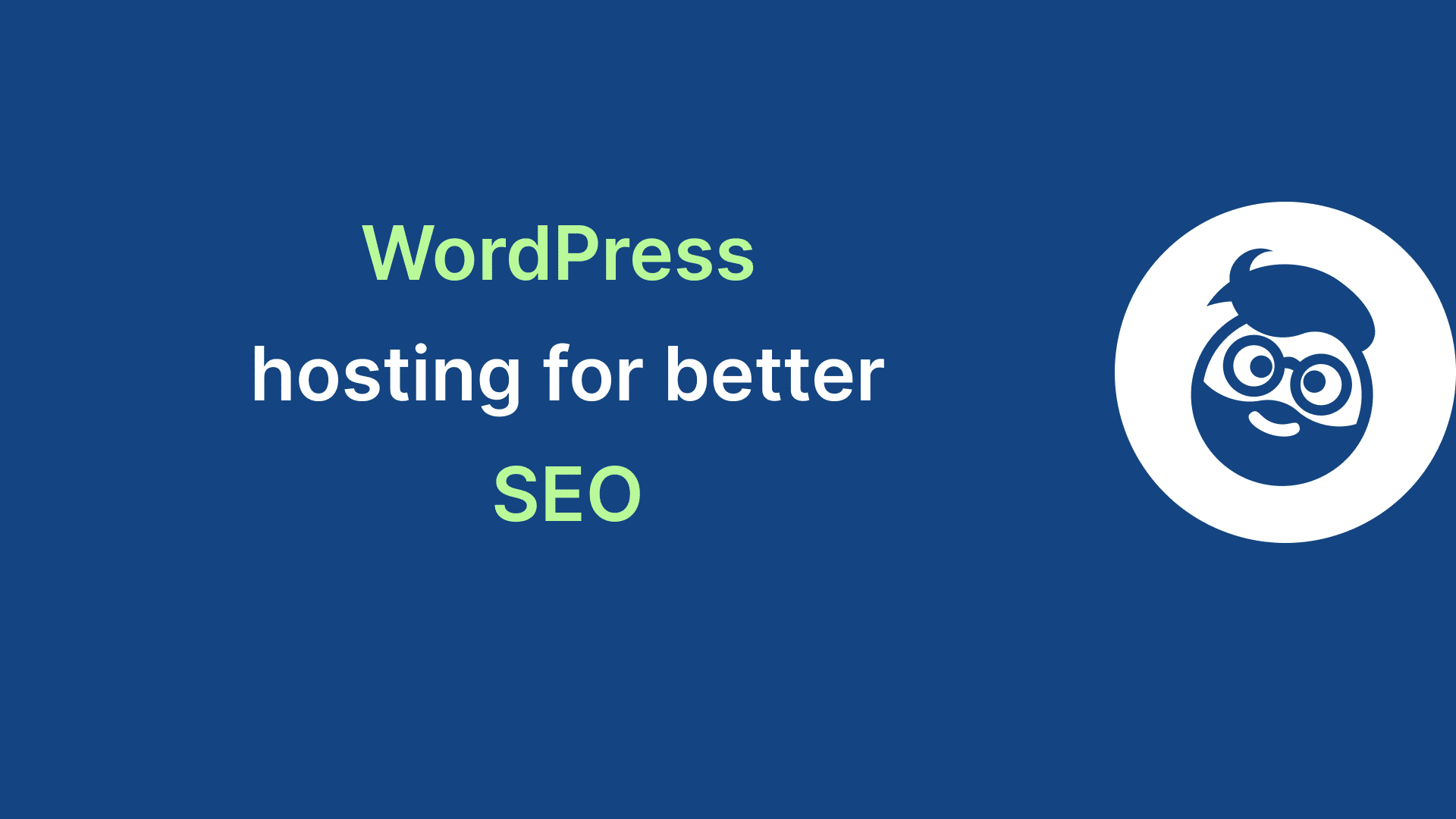 wordpress hosting better seo