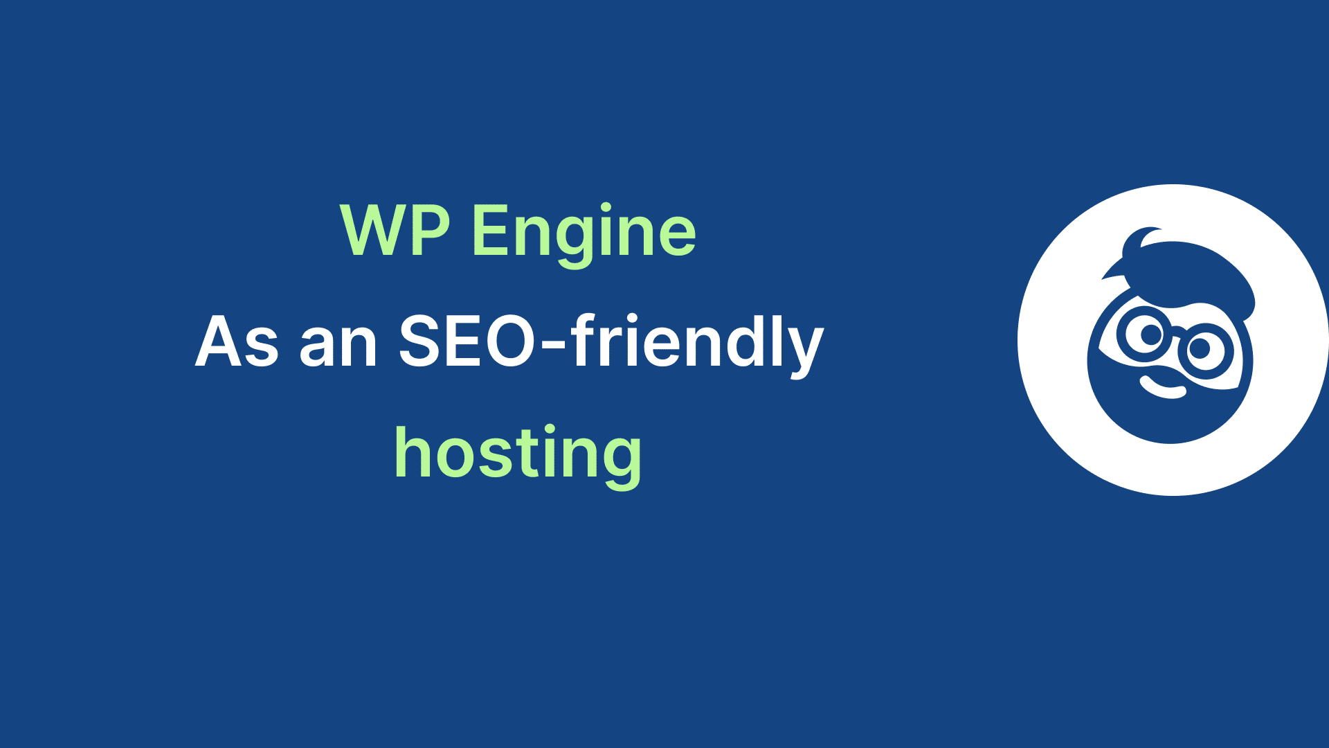 wp engine seo friendly hosting