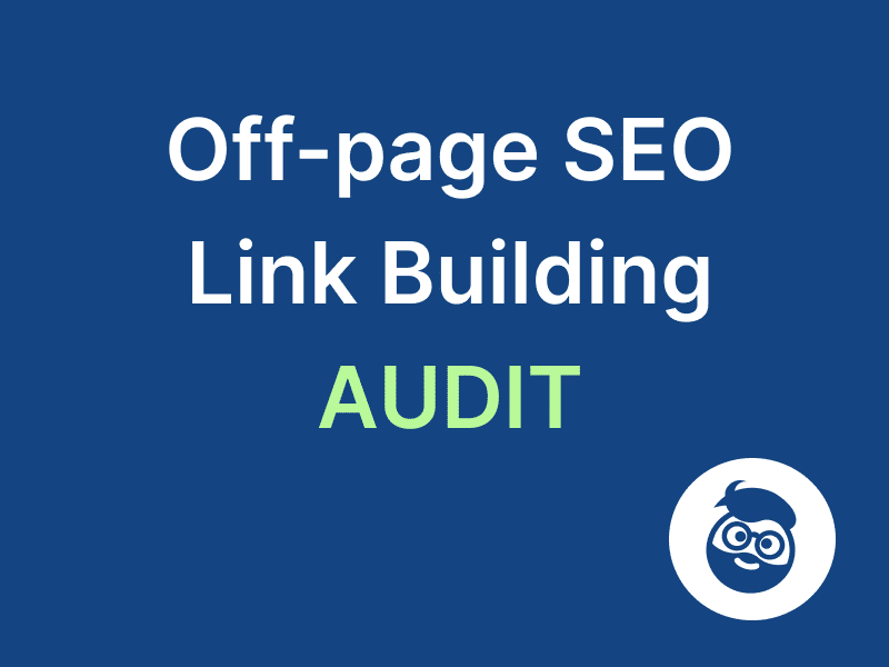 off page seo link building audit