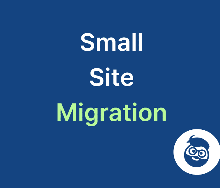 small site migration