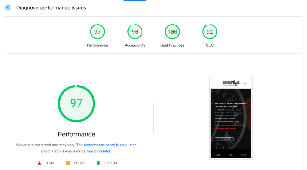 cs2 pagespeed