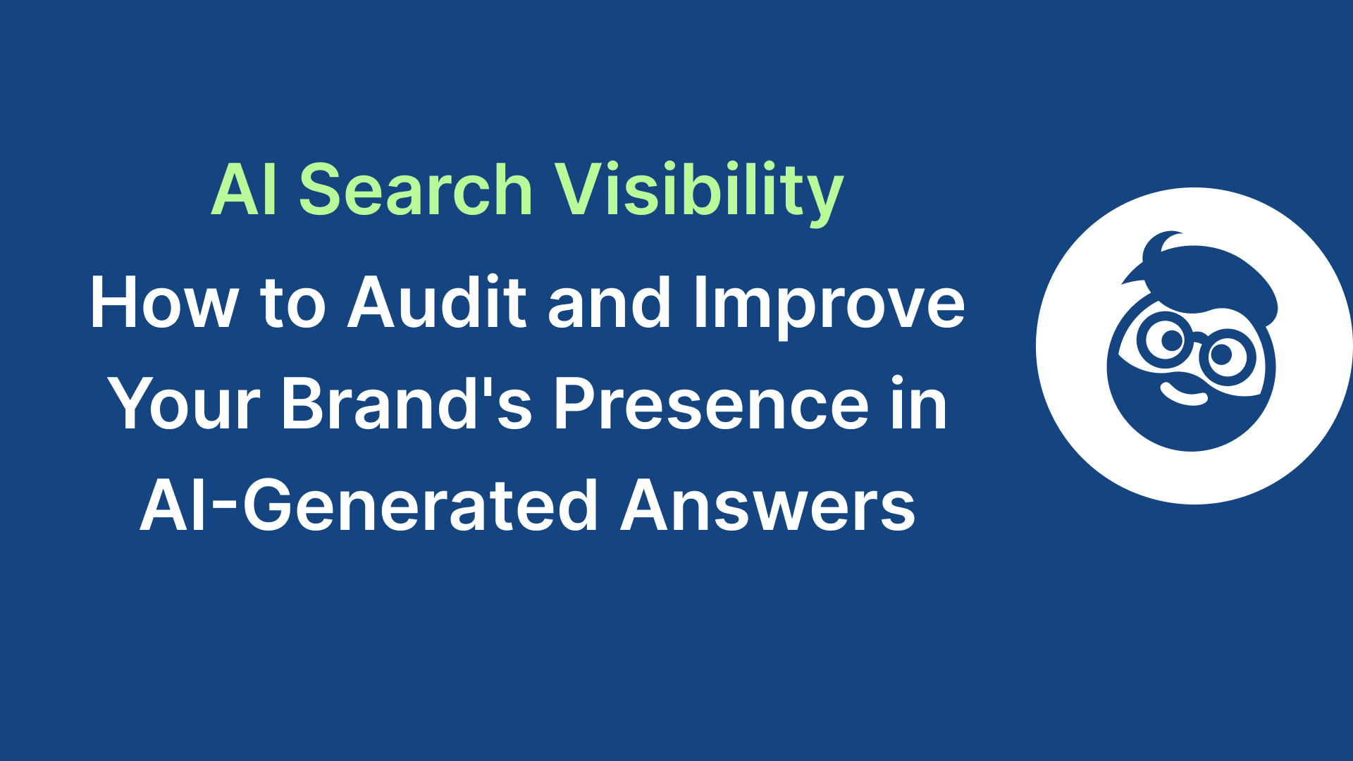 ai search visibility