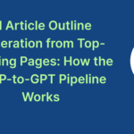 article outline content brief generation