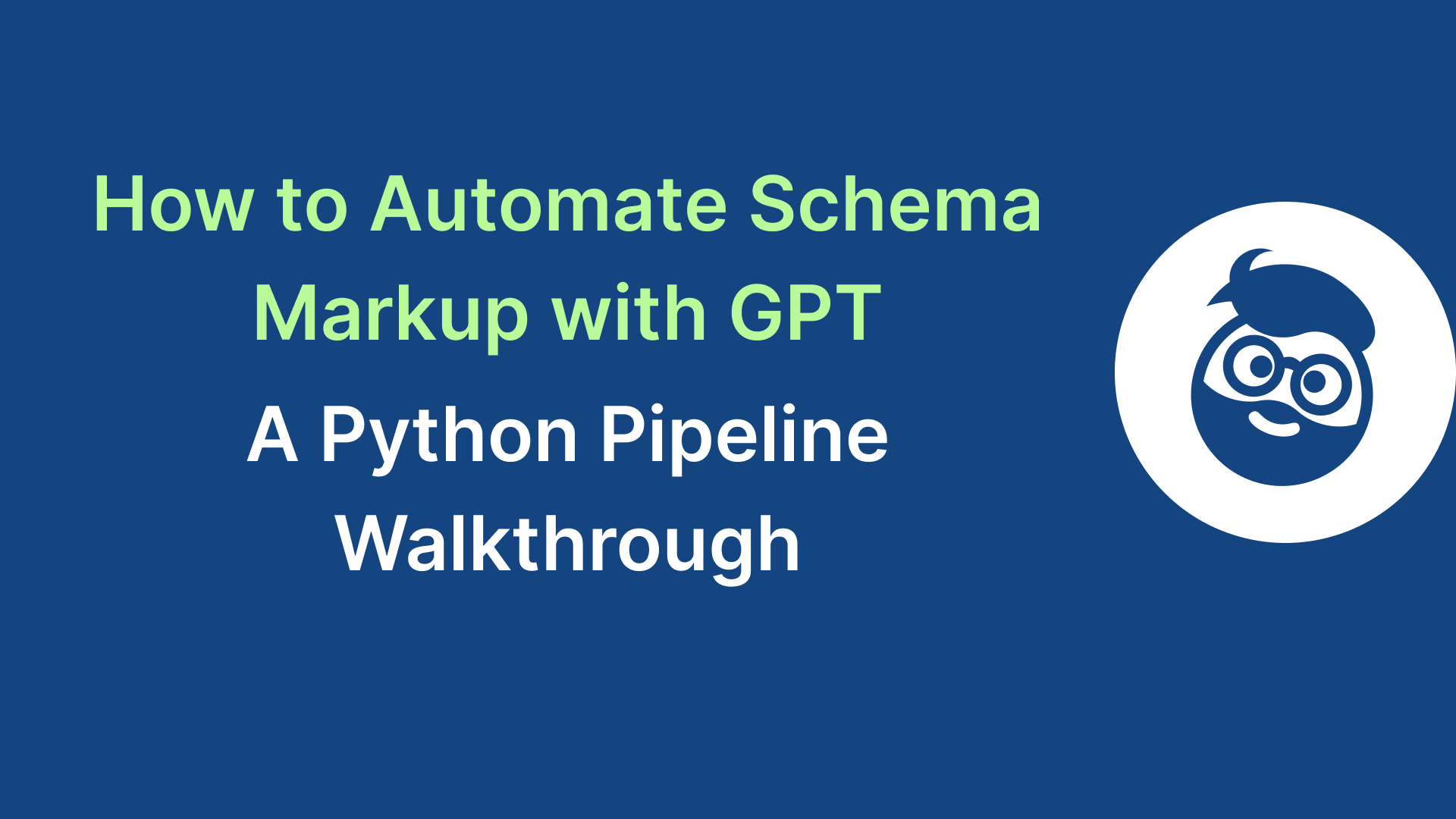 automate schema with gpt