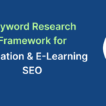 edtech keyword research framework