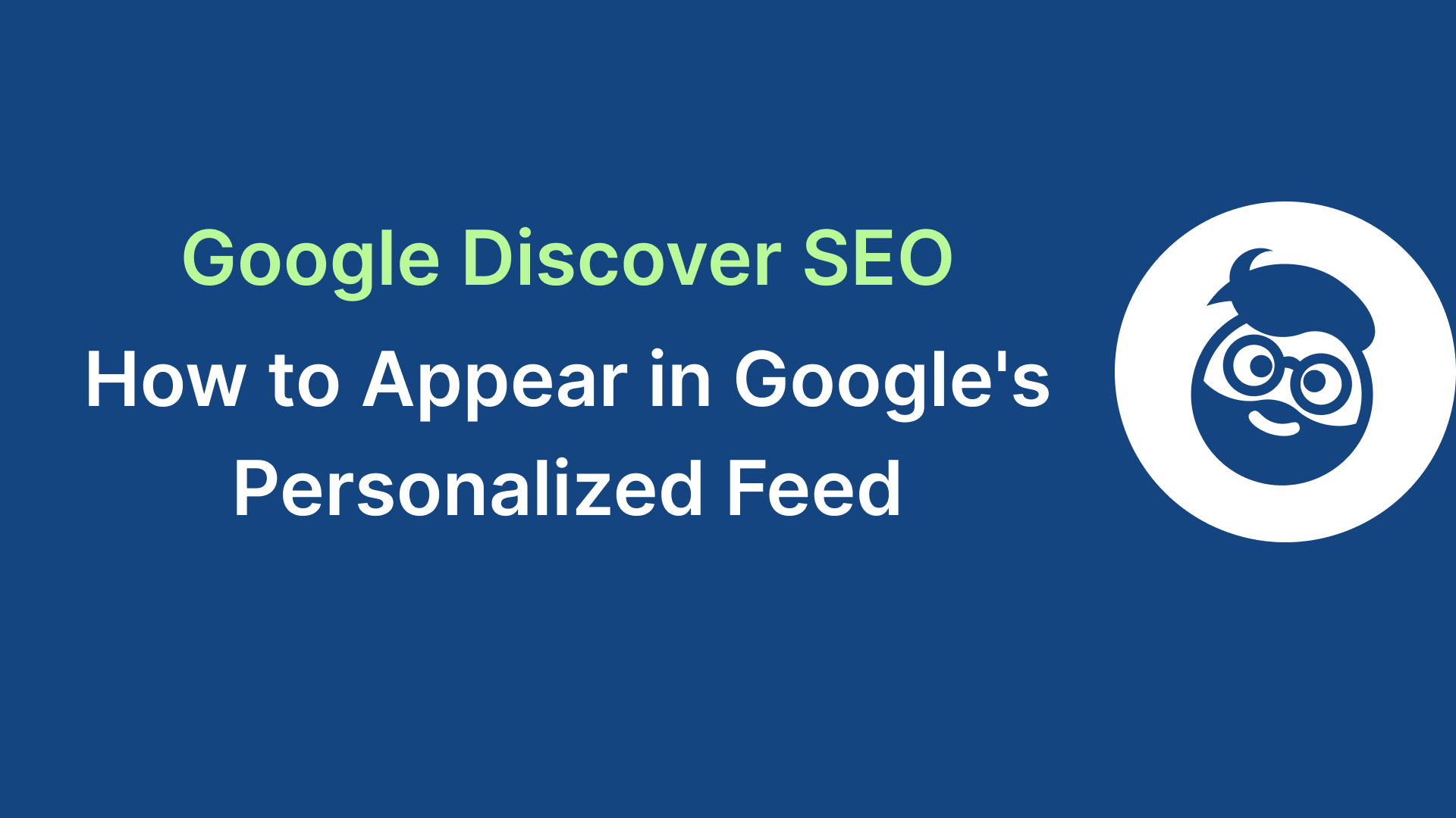 google discover seo
