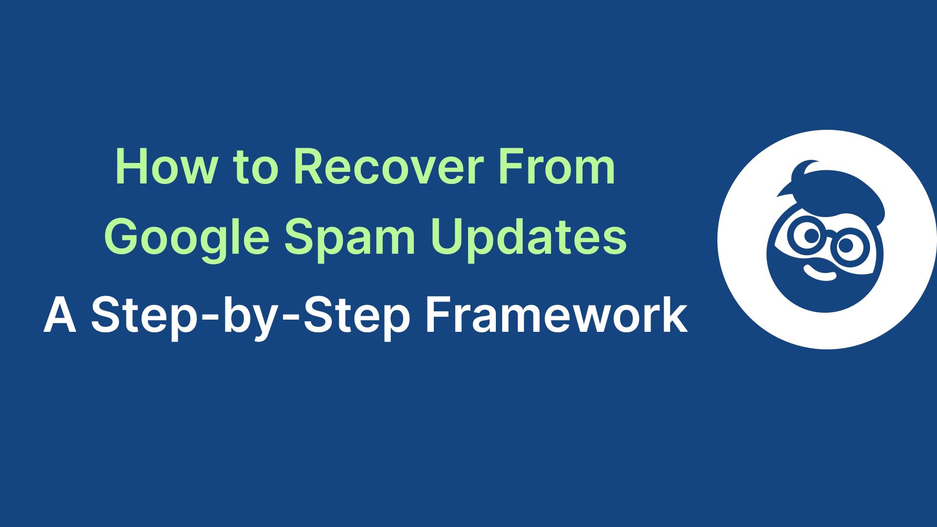 google spam updates