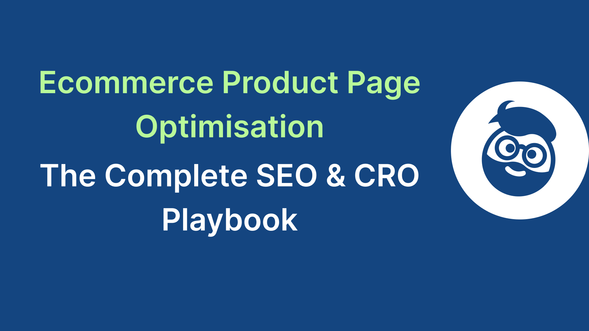 product page optimization