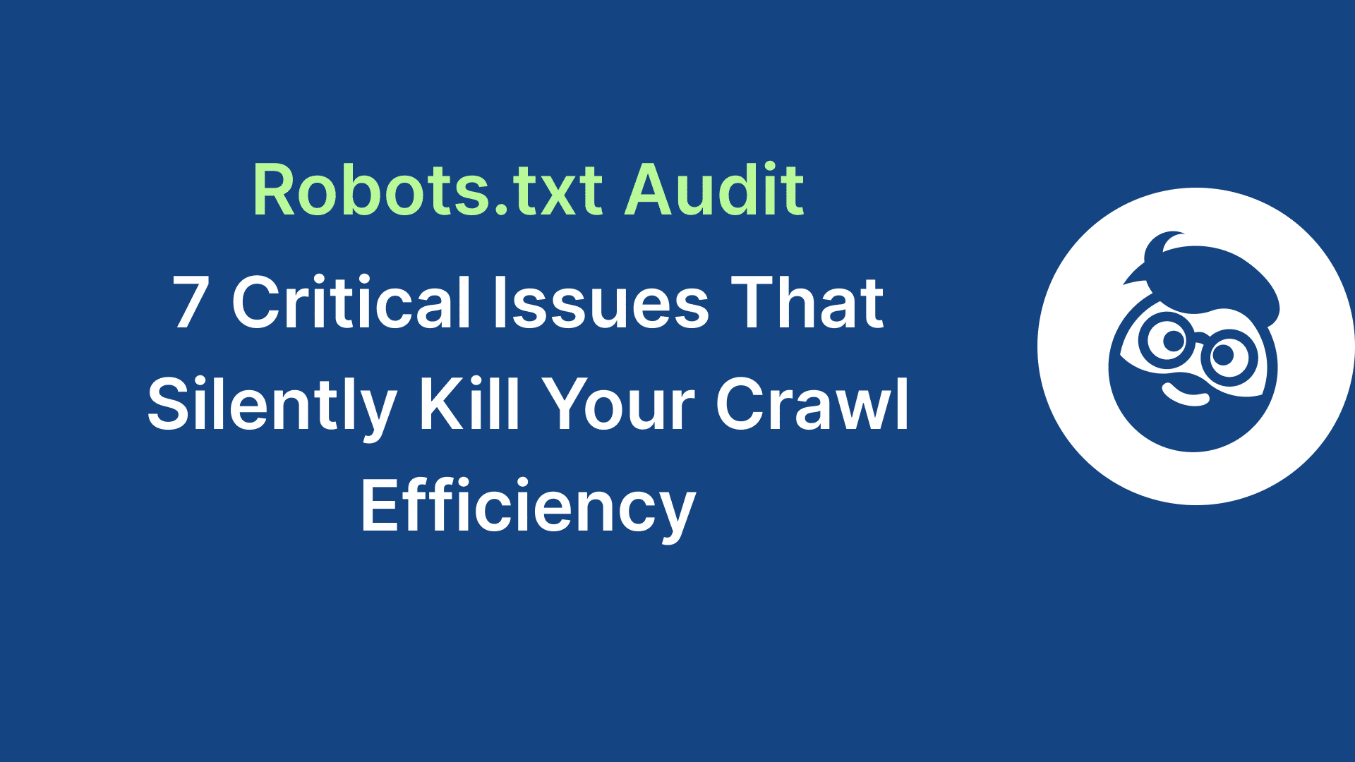 robotstxt audit