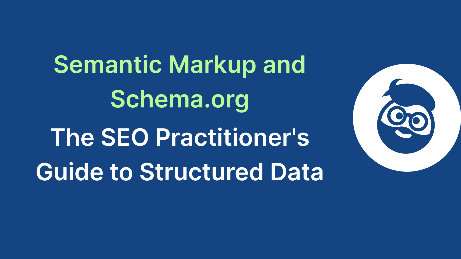semantic markup schemaorg