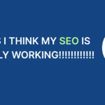 my seo working